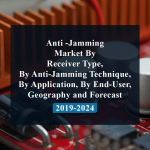 Anti -Jamming Market By Receiver Type, By Anti-Jamming Technique, By Application, By End-User, Geography and Forecast 2019-2024