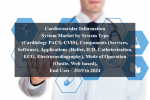 Cardiovascular information system market by system type (cardiology pacs, cvis), components (services, software), applications (holter, icd, catheterization, ecg, electrocardiography), mode of operation (onsite, web-based), end user - 2019 to 2024