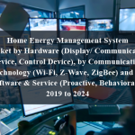 Home Energy Management System Market by Hardware (Display/ Communication Device, Control Device), by Communication Technology (Wi-Fi, Z-Wave, ZigBee) and by Software & Service (Proactive, Behavioral) - 2019 to 2024