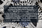 Automated truck loading system market by loading dock (enclosed, flush, and saw-tooth), system type (slat conveyor, chain conveyor, skate conveyor, belt conveyor, automated guided vehicle, roller track), industry, and geography - 2019 to 2024