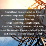 Centrifugal Pump Market by Type (Vertically Suspended, Overhung Impeller, and between Bearing), Stage (Multistage, Single Stage), End-User (Power, Chemicals, Oil & Gas, Water and Wastewater, Commercial and Residential), and Region - Global Forecast to 2024